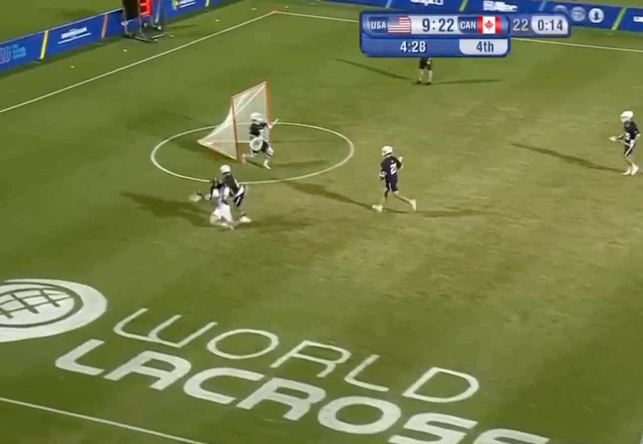 Canada Kicked The Shit Out Of USA In The Lacrosse Sixes Gold Medal Game, And This Goal From Jeff Teat Was An Act Of War
