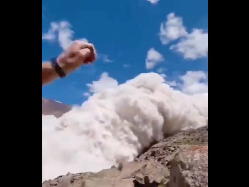 POV: An Avalanche is About To Hit You