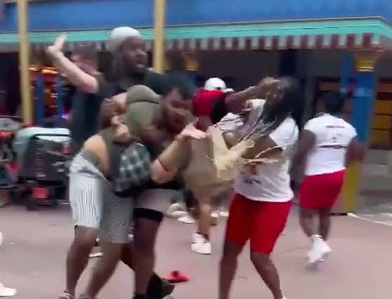 WATCH: Disney World Devolves Into An All-Out Brawl In Fantasyland