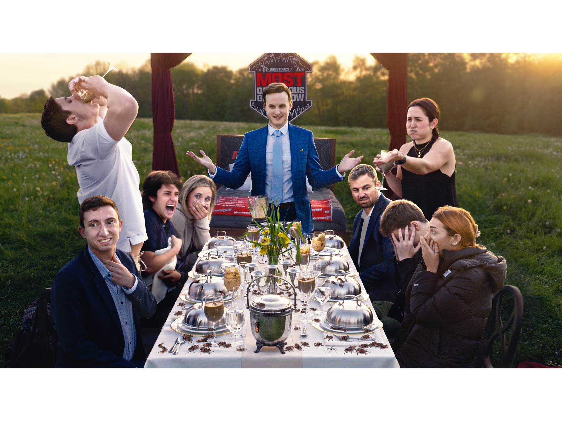 8 Barstool Employees Face Their Worst Nightmares - Barstool's Most Dangerous Gameshow Episode 1