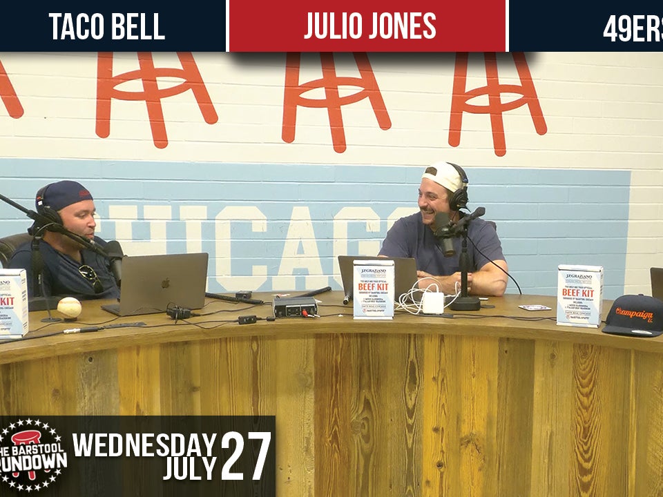 Is Julio Jones Finished? - Barstool Rundown - July 27, 2022