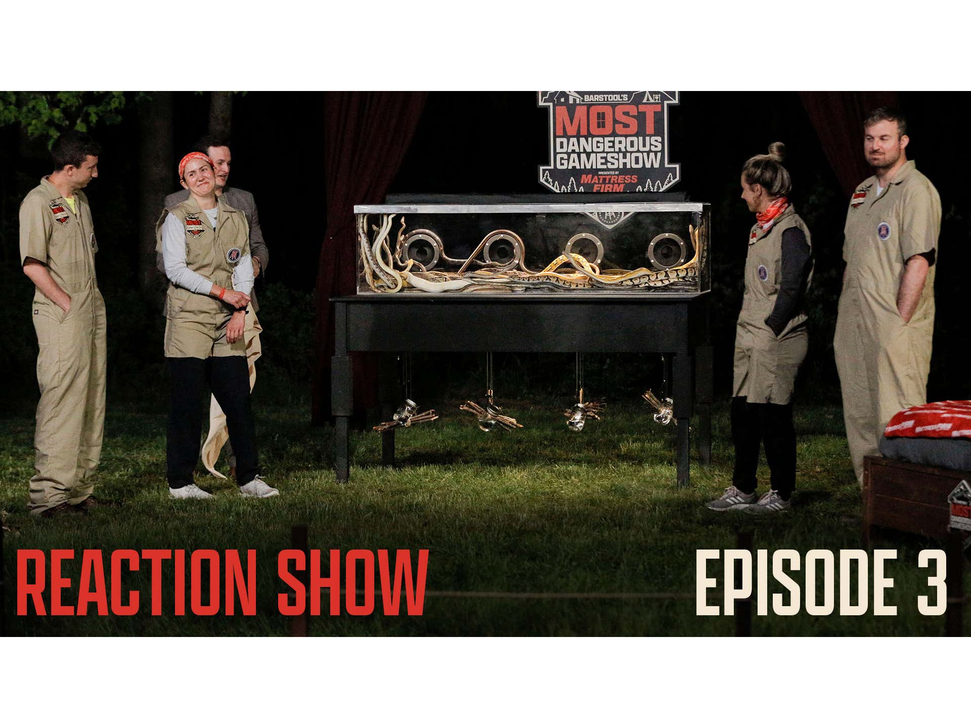 Barstool's Most Dangerous Gameshow Reaction Show Episode 3 Presented