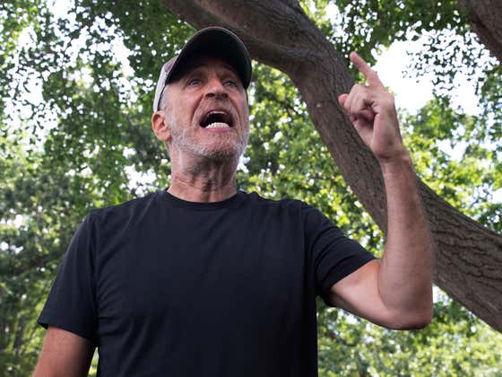 Jon Stewart Fumes That "The Government Always Has Money For The War But Never For The War Fighter"