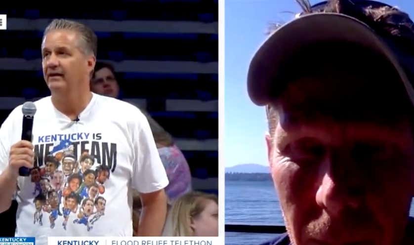 Back: We Witnessed An All-Time Coach Cal Performance As He Brought Out Mark Few To Announce The College Hoops Game Of The Year