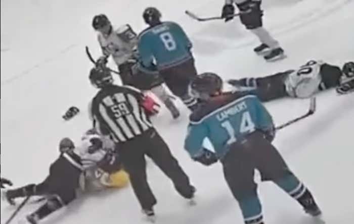 You Can't Go Around Kicking Guys In The Face In Beer League Hockey. You Just Can't