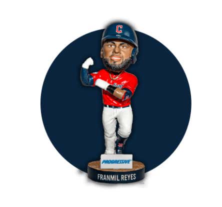 Good News: The First 12,500 Fans At The Guardians Game On September 3rd Will Receive A FREE Franmil Reyes Bobblehead! Bad News: Franmil Reyes Was Just Claimed Off Waivers By The Cubs!