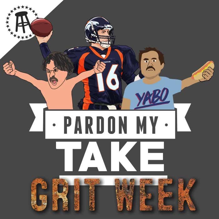 Jake Plummer Live From His Mushroom Farm, Hard Knocks, Grit Week Midweek Recap + Mt Rushmore Of Universally Loved Things episode artwork