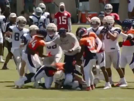 This Broncos/Cowboys Kerfuffle Is A Good Reminder To Never Be At The Bottom Of The Pile During A Fight