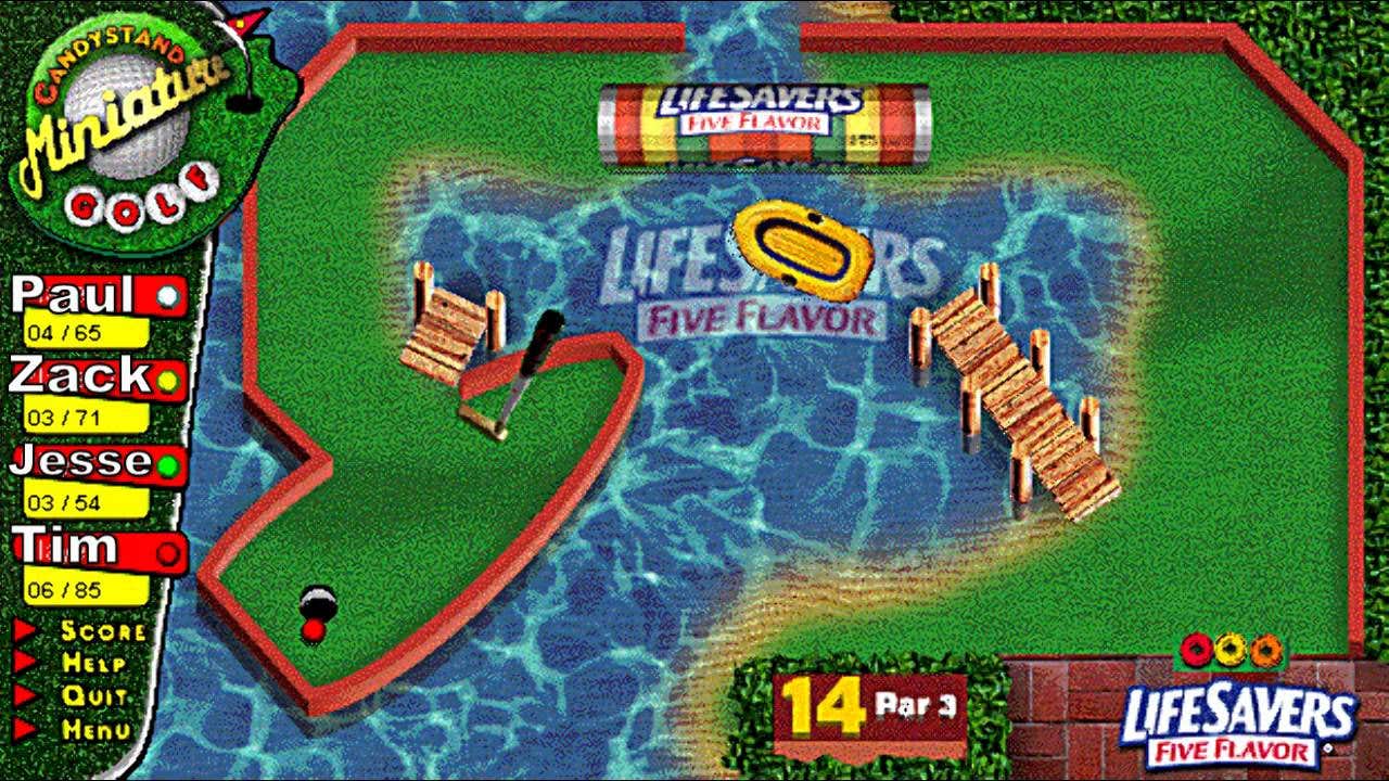 Revisiting One Of The Greatest Website Games Ever Made: Candystand Mini Golf