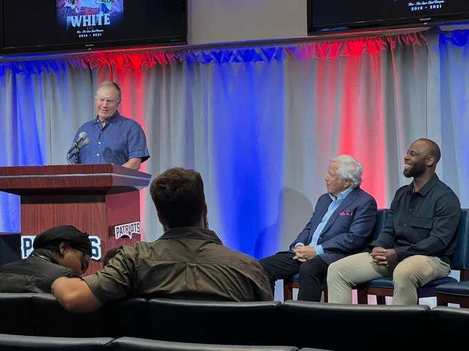 The Patriots Tribute to James White Put Everybody's Heart in a Blender