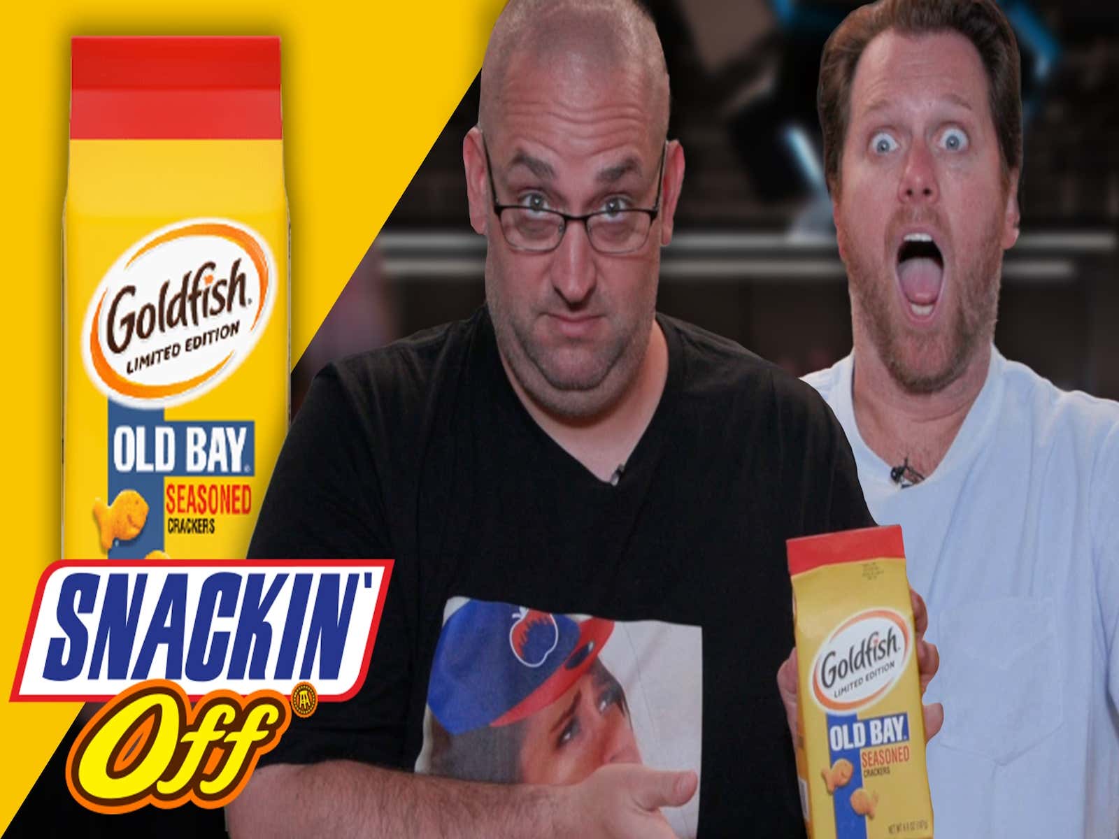 Snackin' Off RETURNS By Trying Out Old Bay Goldfish Followed By The Greatest Athletic Achievement In Barstool History