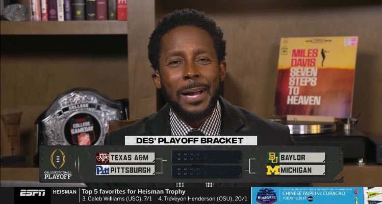 Desmond Howard Might Need A Mental Evaluation After His College Football Playoff Prediction