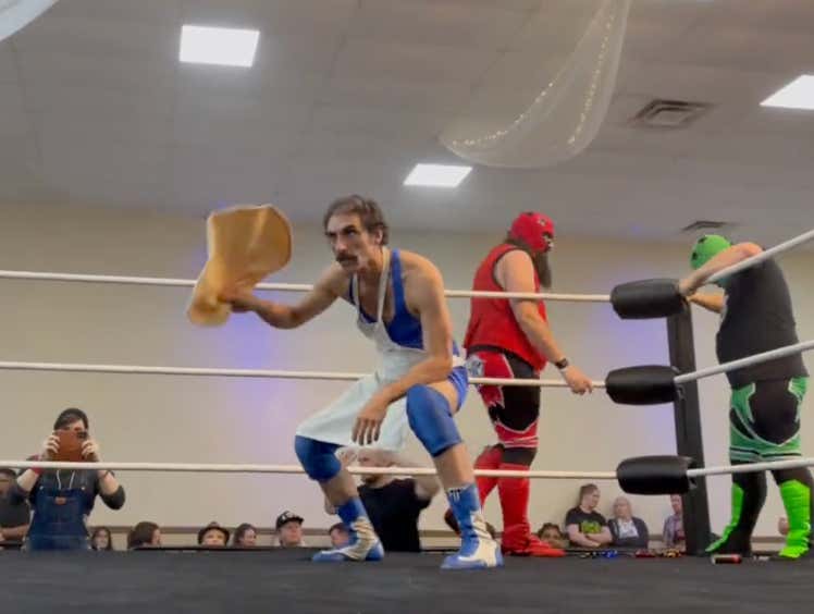 I'm Immediately Moving This Pizza Dough Slinging Wrestler To The Top Of My WWE Draft Board