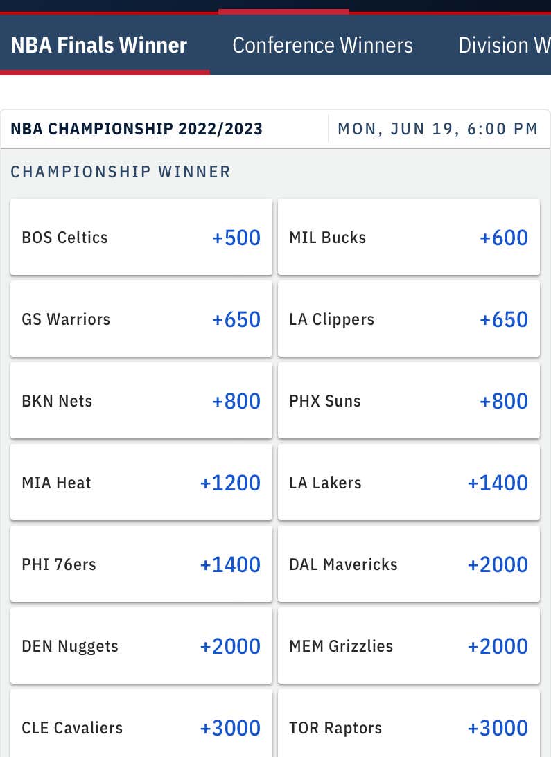 Someone Please Explain To Me How The Cavs Odds Are Still +3000 To Win