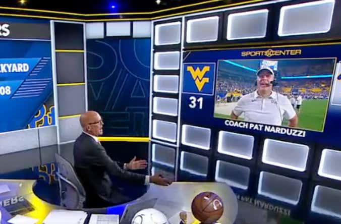 Take It Easy Man: Pat Narduzzi Hopped On SVP After Beating WVU And Started Rambling About How 'ESPN Disrespected' Pitt Fans