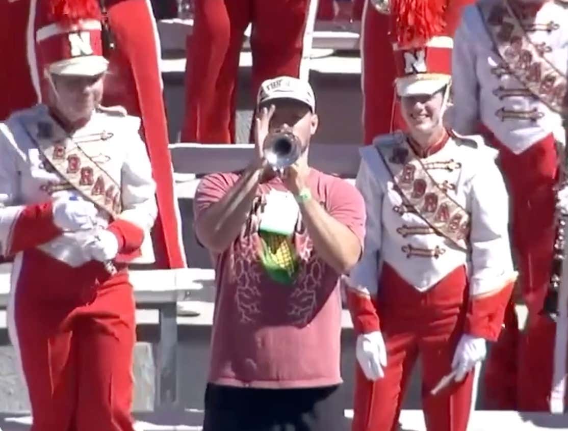 Will Compton Playing "Narco" (Edwin Diaz's Entrance Song) In Front Of 85,000+ Nebraska Fans To Enter The 4th Quarter Was Pure Electricity And The Exactly What The Cornhuskers Needed To Close Out The Game
