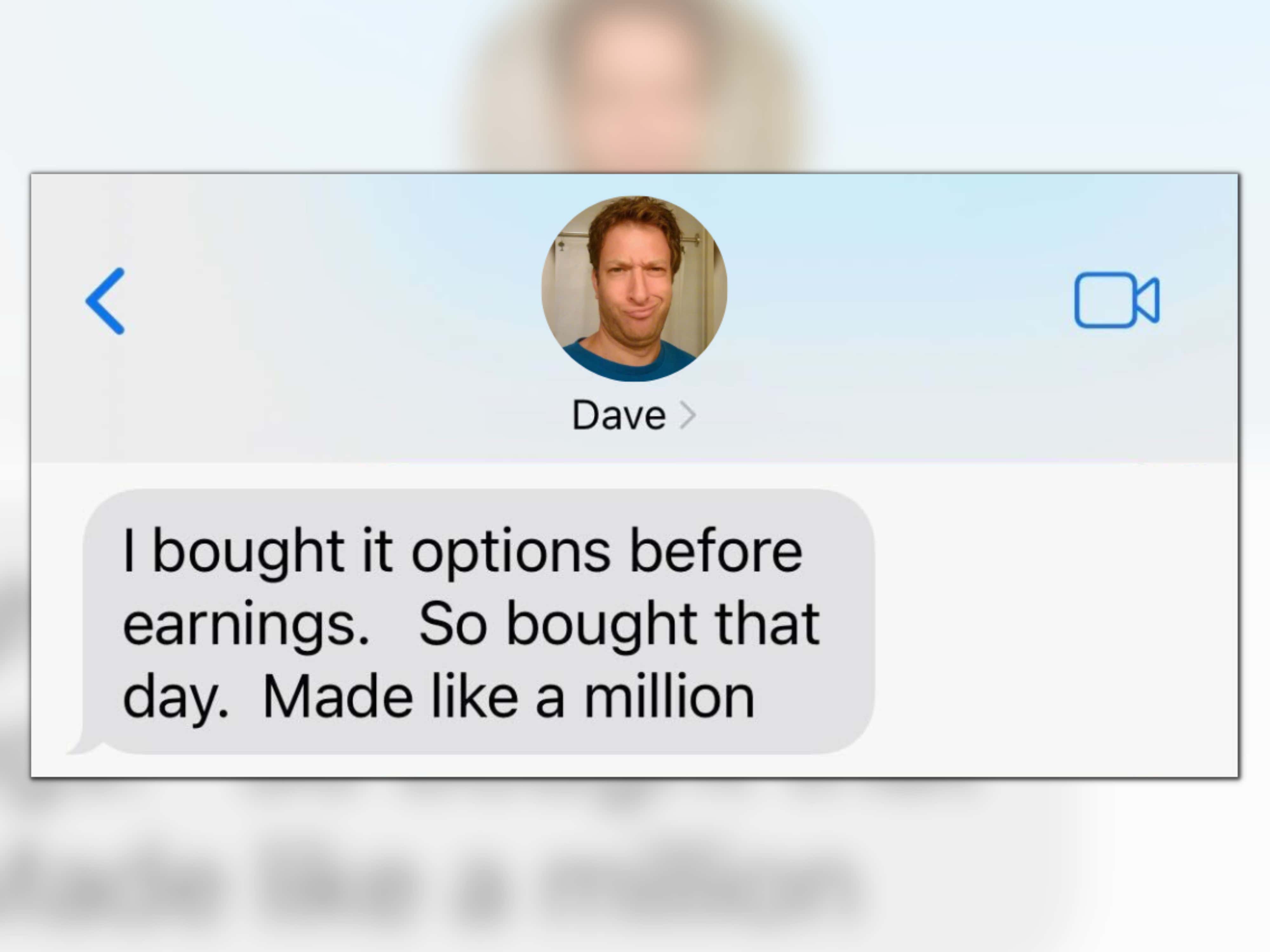 BREAKING: Davey Day Trader "Made Like A Million" Dollars Thursday... And Decided Not To Tell Anyone