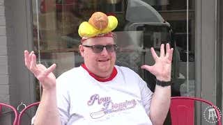 Raw Dogging at Gus's Hot Dogs in Birmingham