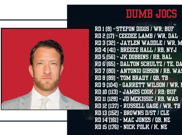 I Do Not Love Dave Portnoy's Team In The Mike Trout Fantasy Football League