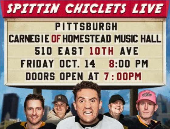 The Chiclets Crew Is Taking Over Pittsburgh To Open The NHL Season!!