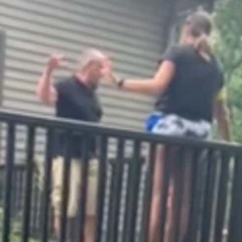 WATCH: Male Karen Tries To Confront A Bachelorette Party For Making Too Much Noise At Their AirBnB And Ends Up In Handcuffs