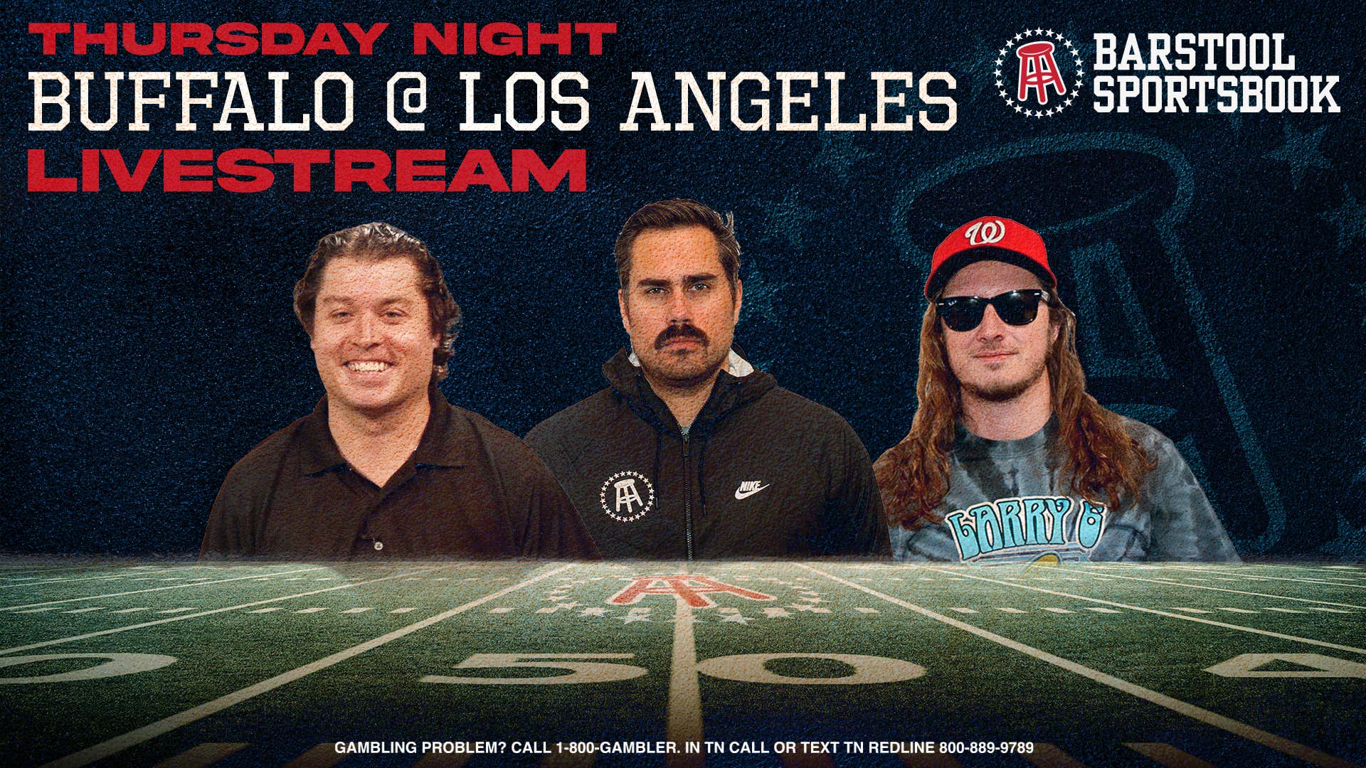 LIVE from the Gambling Cave for the first NFL kickoff of the season