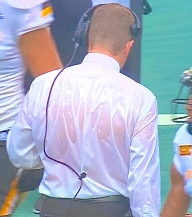 The Southern Miss Coach Is Fucking Drenched