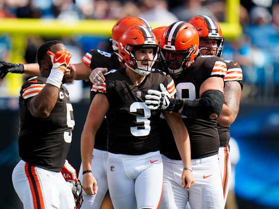 Congrats Are In Order For The Cleveland Browns After Snapping A 17-Year Week 1 Winless Streak
