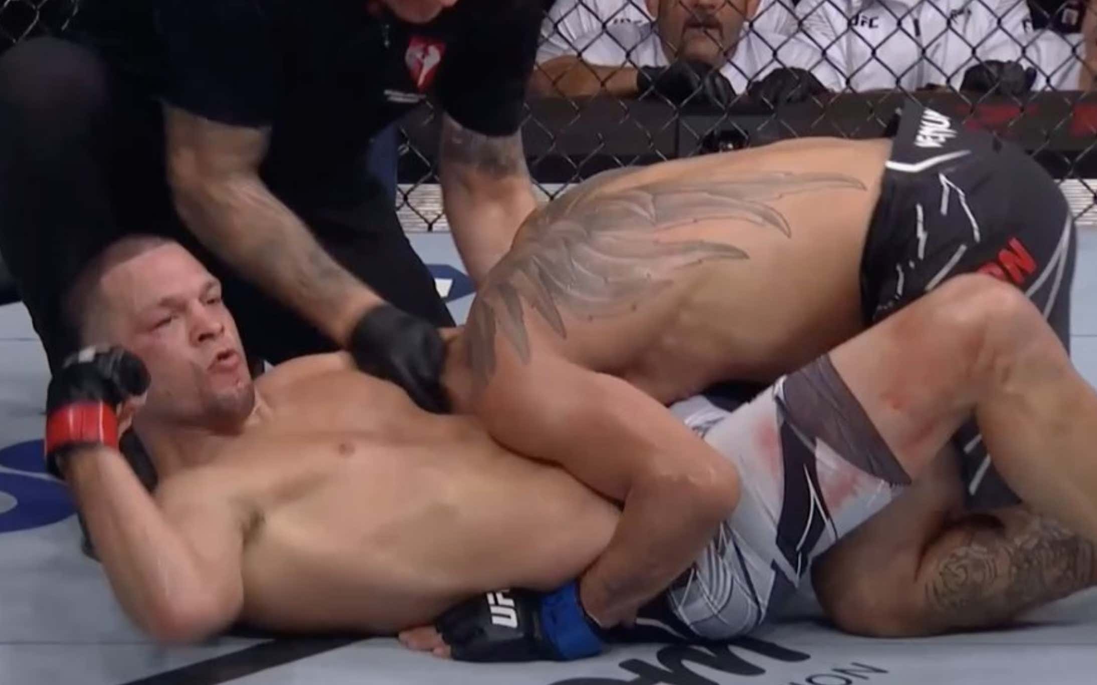 NATE DIAZ SUBMITS TONY FERGUSON IN THE UFC 279 MAIN EVENT!