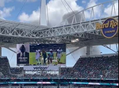 VIDEO: Fire Breaks Out In The Parking Lot Of The Pats-Dolphins Game