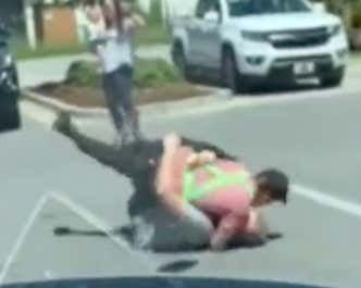 A Chick-Fil-A Employee Kicked The Everliving Shit Out Of A Guy That Was Trying To Carjack A Customer Driving With Her Baby Then Said "It Was My Pleasure"