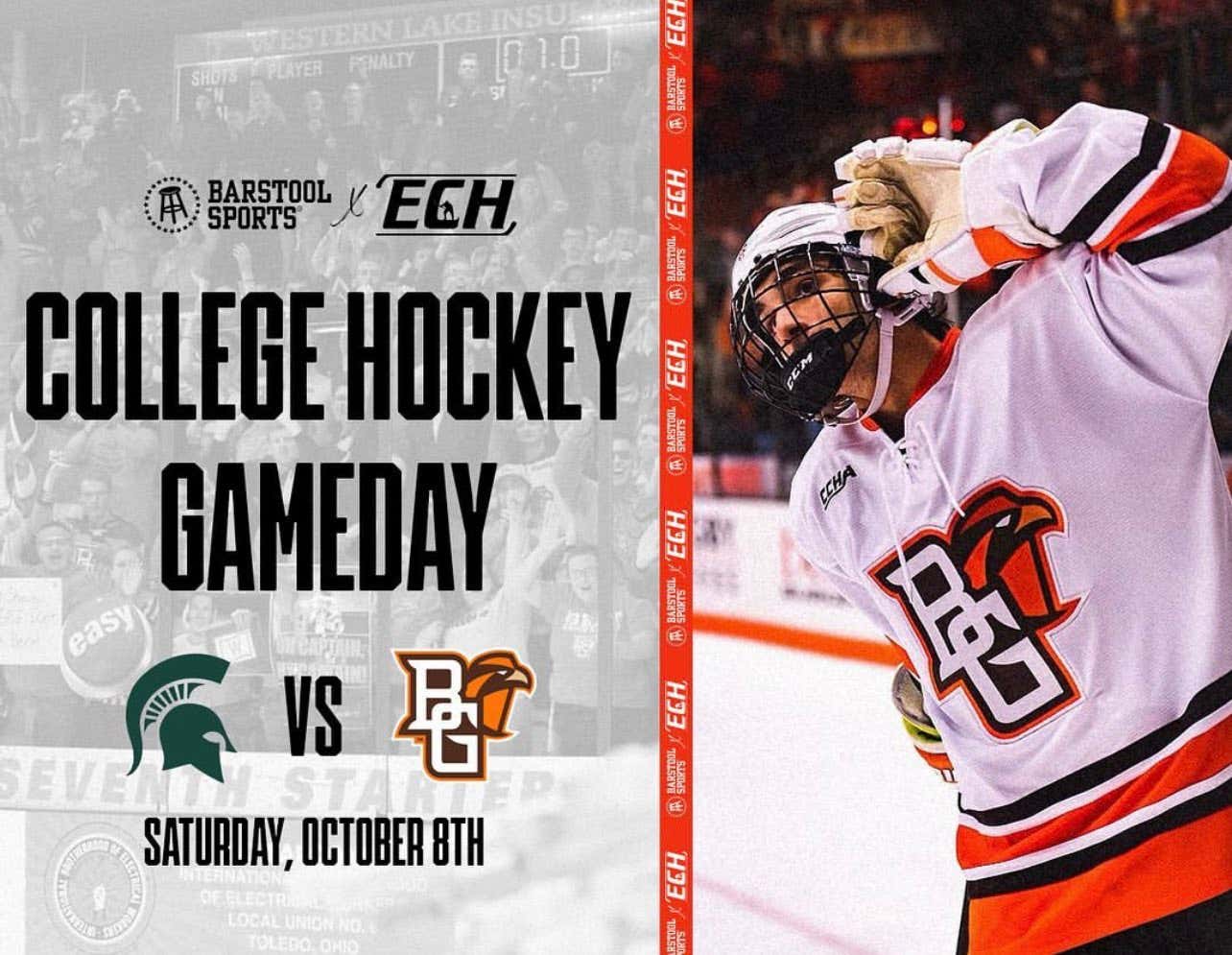 COLLEGE HOCKEY GAMEDAY is Coming to Bowling Green Barstool Sports