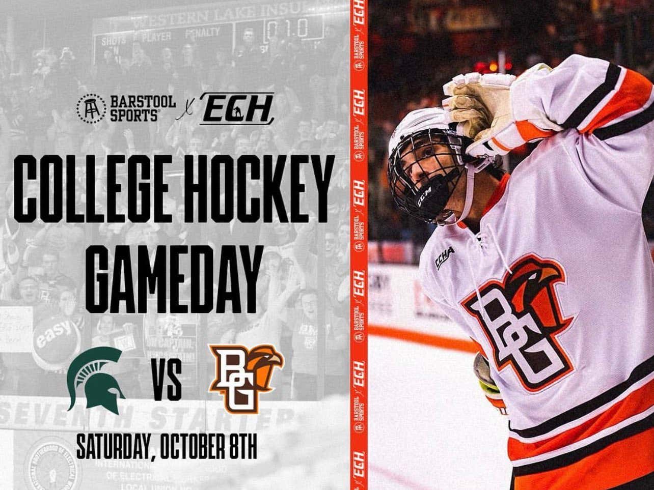 COLLEGE HOCKEY GAMEDAY is Coming to Bowling Green Barstool Sports