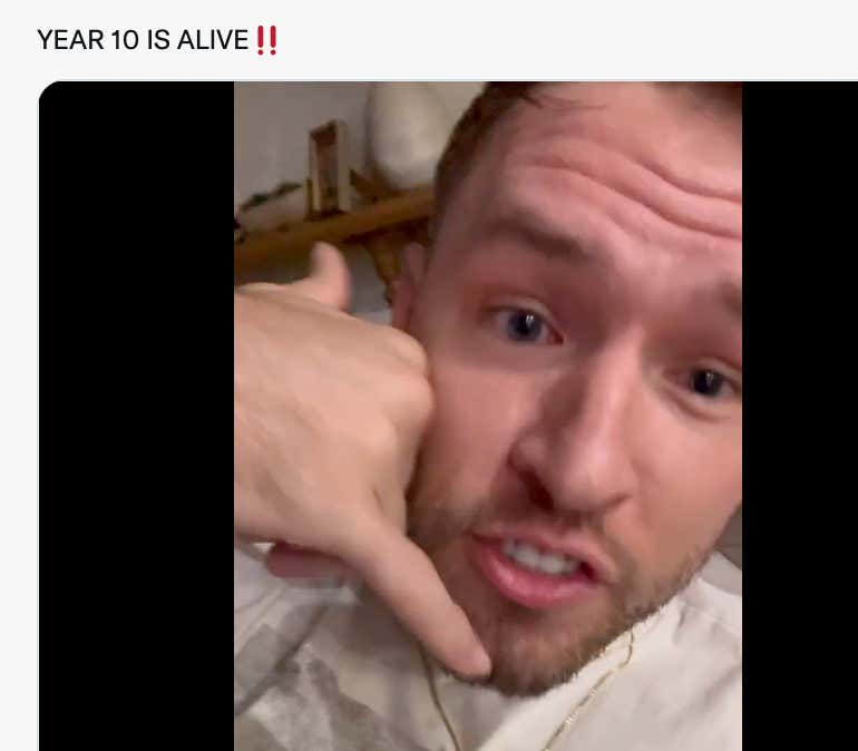 EMERGENCY TEAM MEETING: YEAR 10 IS ALIVE