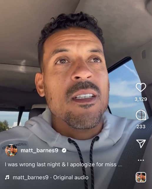 Matt Barnes Hopped On Instagram To Backtrack His Initial Comments On Ime Udoka And Suggests That Things Are MUCH Worse Than Initially Reported