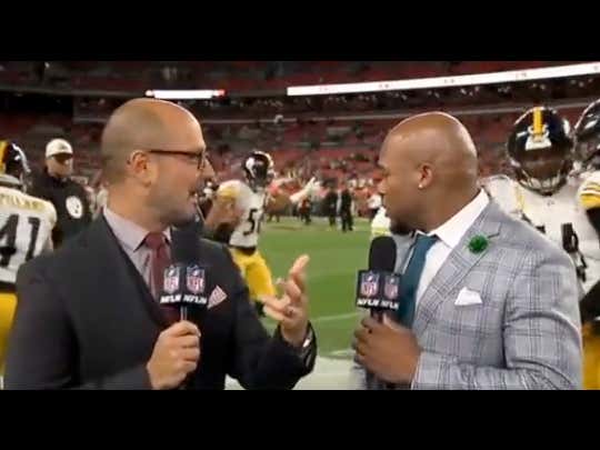 Steve Smith Sr. Was Ready To Lay Out Steelers Defenders Who Were Invading His Personal Space Prior To TNF Kickoff