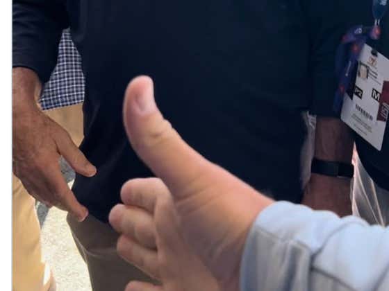 Watch George W. Bush Hit Our Beloved Trent With A Brutal Handshake Denial