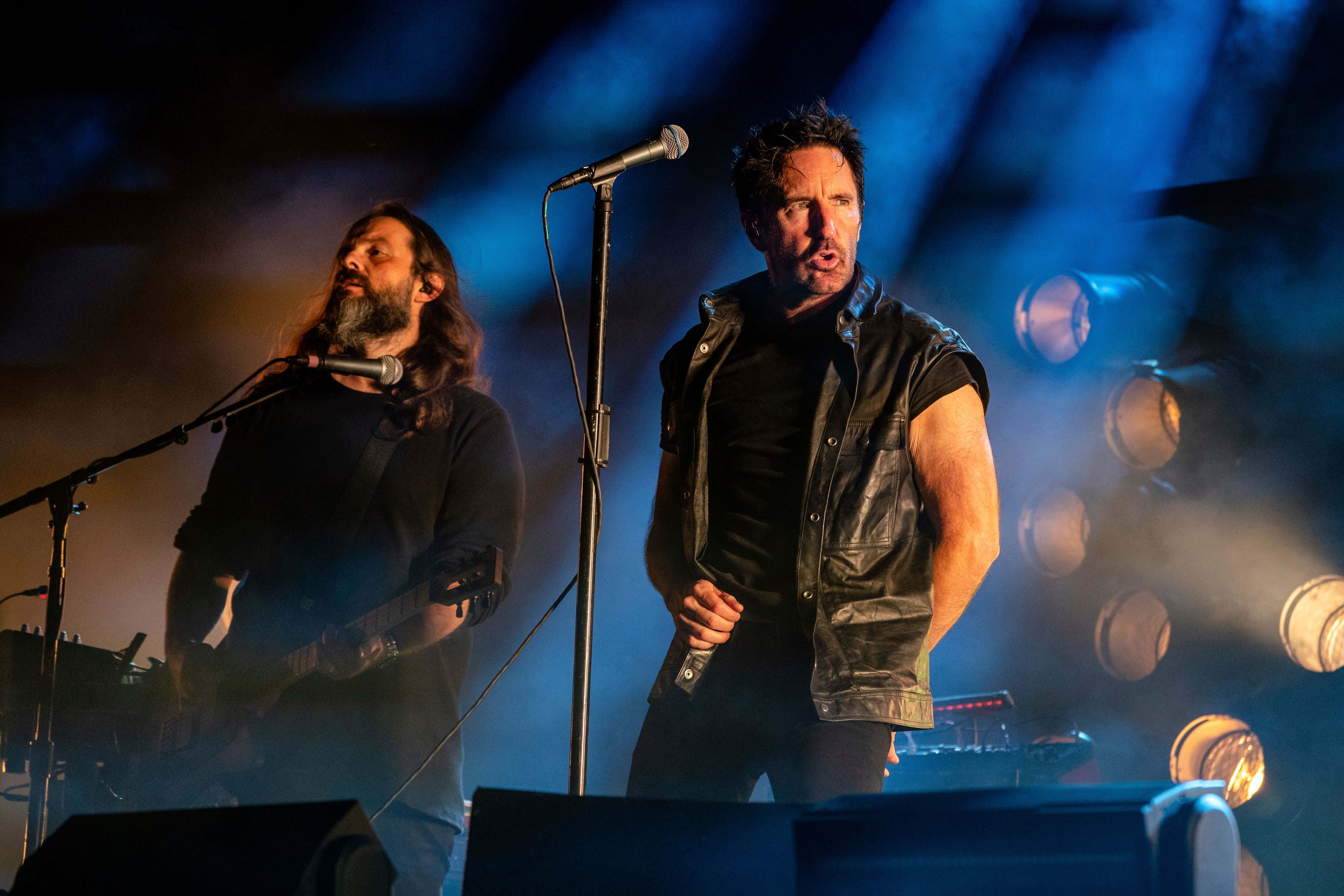 Nine Inch Nails Was FINALLY Able To Reunite And Play Their Rock N Roll Hall Of Fame Show Over The Weekend