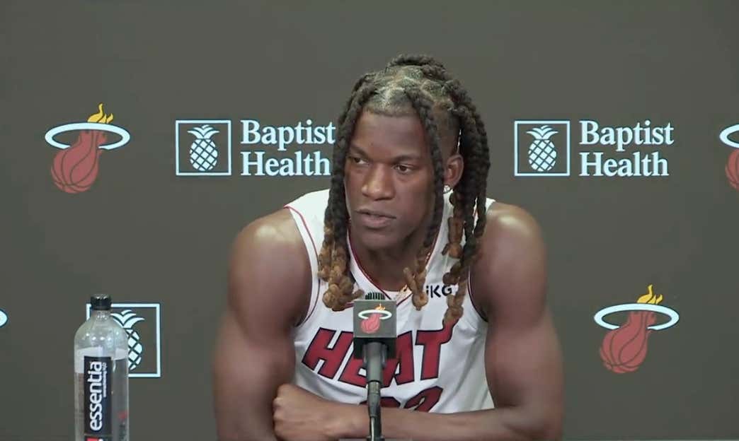 Jimmy Butler Was Already In Midseason Form During His Media Day Press Conference