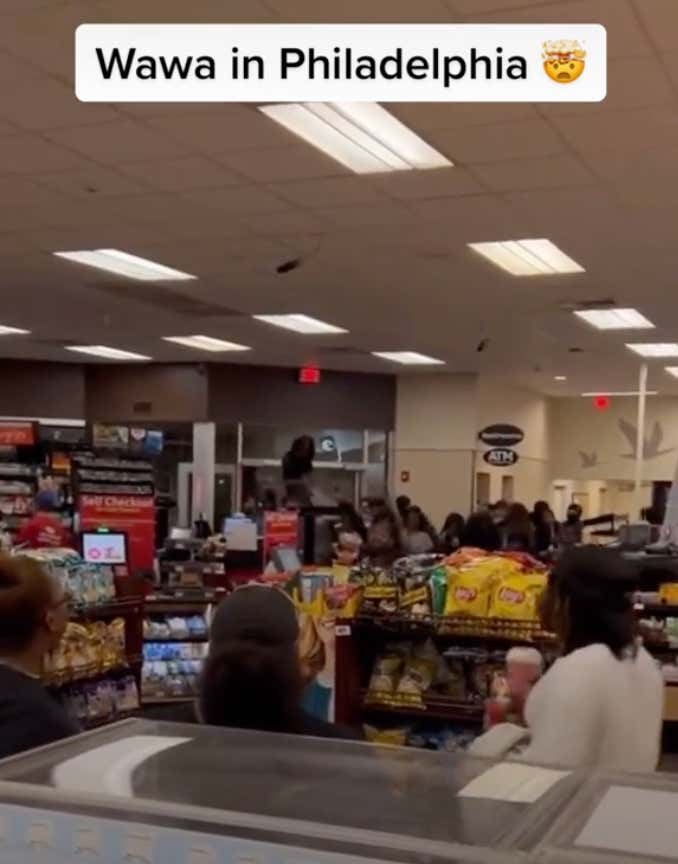 Wild Video Of A Bunch Of Scumbag Philly Teens Destroying Wawa For No Reason Whatsoever