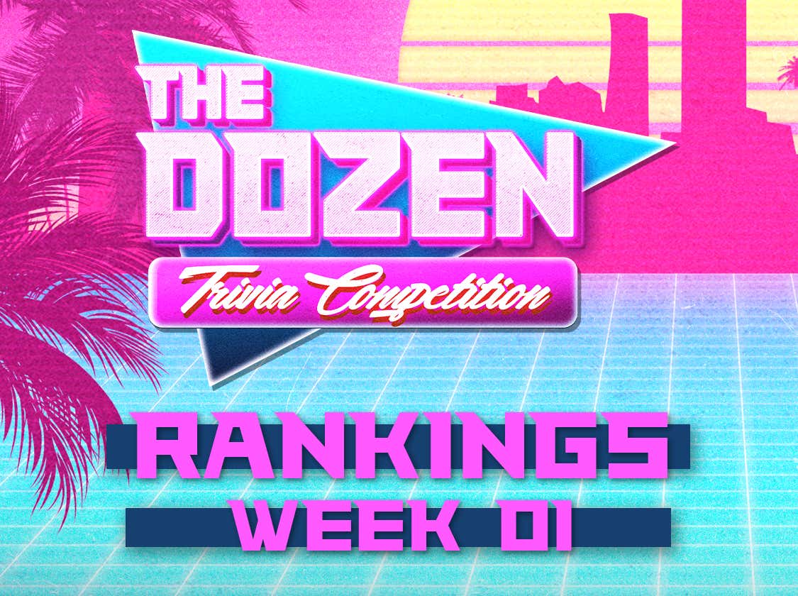 Who Is The Best Team In The Dozen? (Season 3, Week 1 Rankings