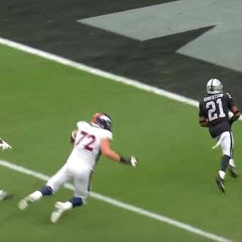 All The Credit In The World Goes To Denver Broncos' Big Man Garett Bolles For *Almost* Making A Tackle On This Fumble Recovery