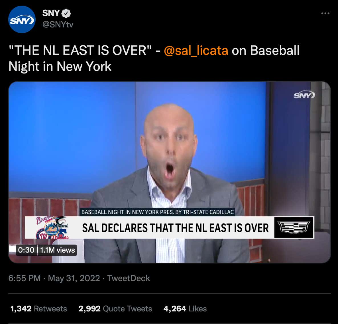 The Official 2022 Mets Tweets Schadenfreude Blog