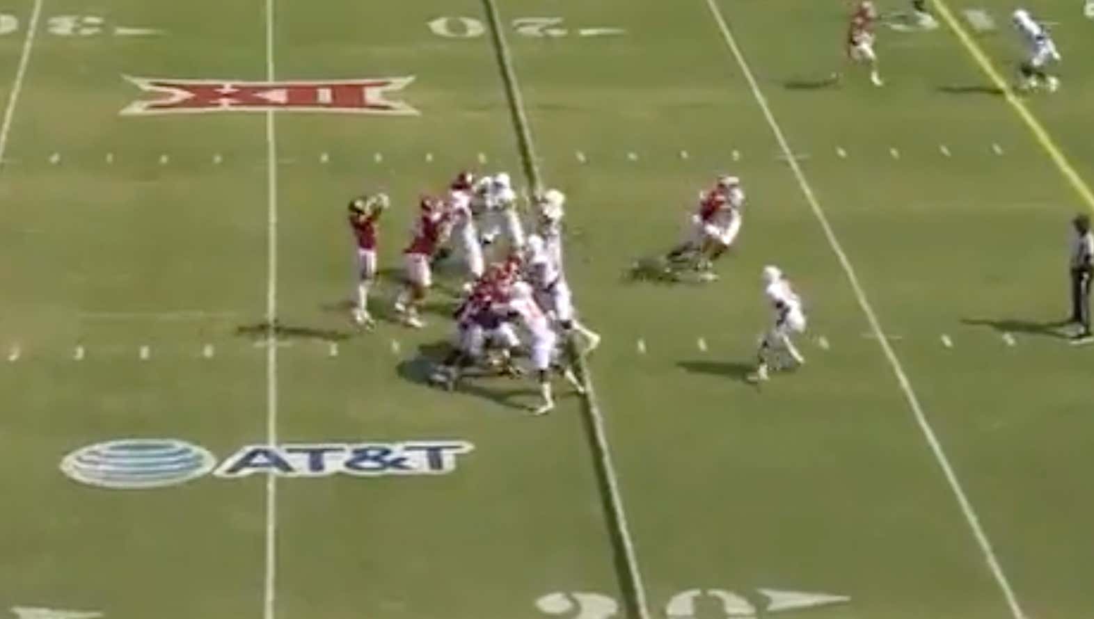 This Oklahoma Jump Pass Might Be the Worst Play in College Football History