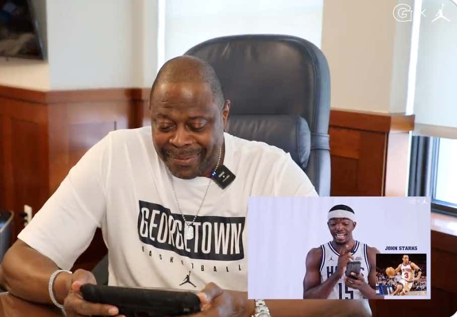 This Video Of Georgetown Players Having No Clue Who Patrick Ewing's Teammates On The 90s Knicks Were Makes Me More Depressed Than I Usually Am As A Knicks Fan