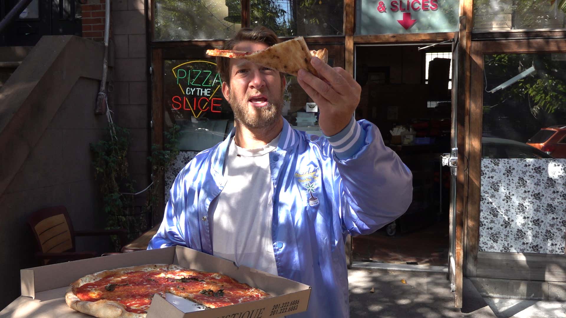 Barstool Pizza Review - Rustique Pizza (Jersey City, NJ) Bonus Joey Mo's Mac 'n' Cheese Review