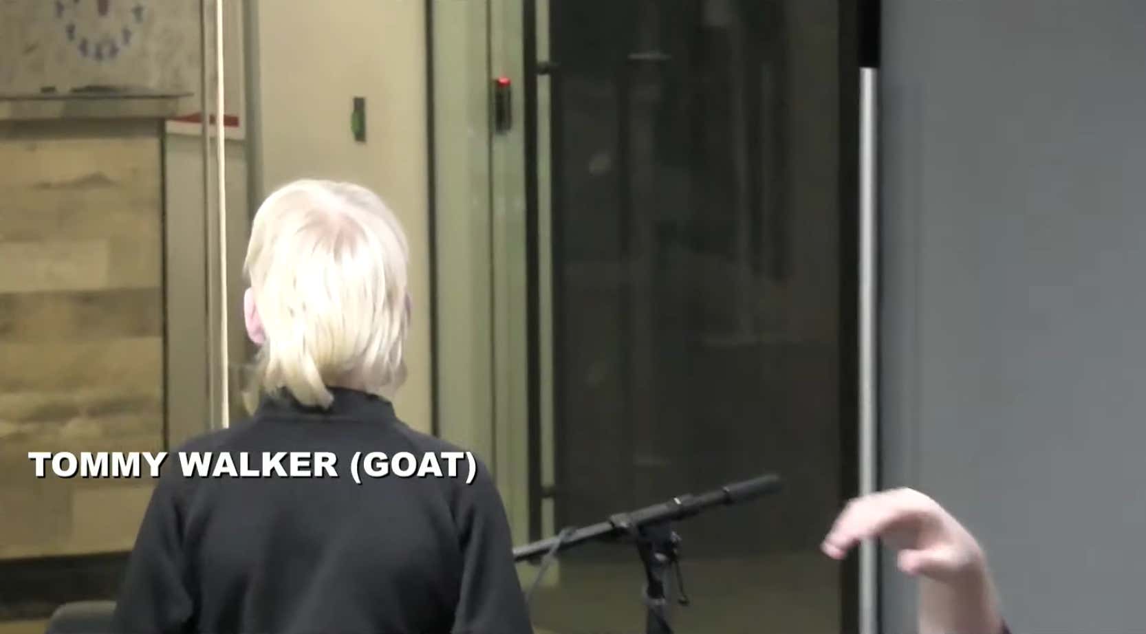 Tommy Walker Debuted His New Mullet Today On The Yak