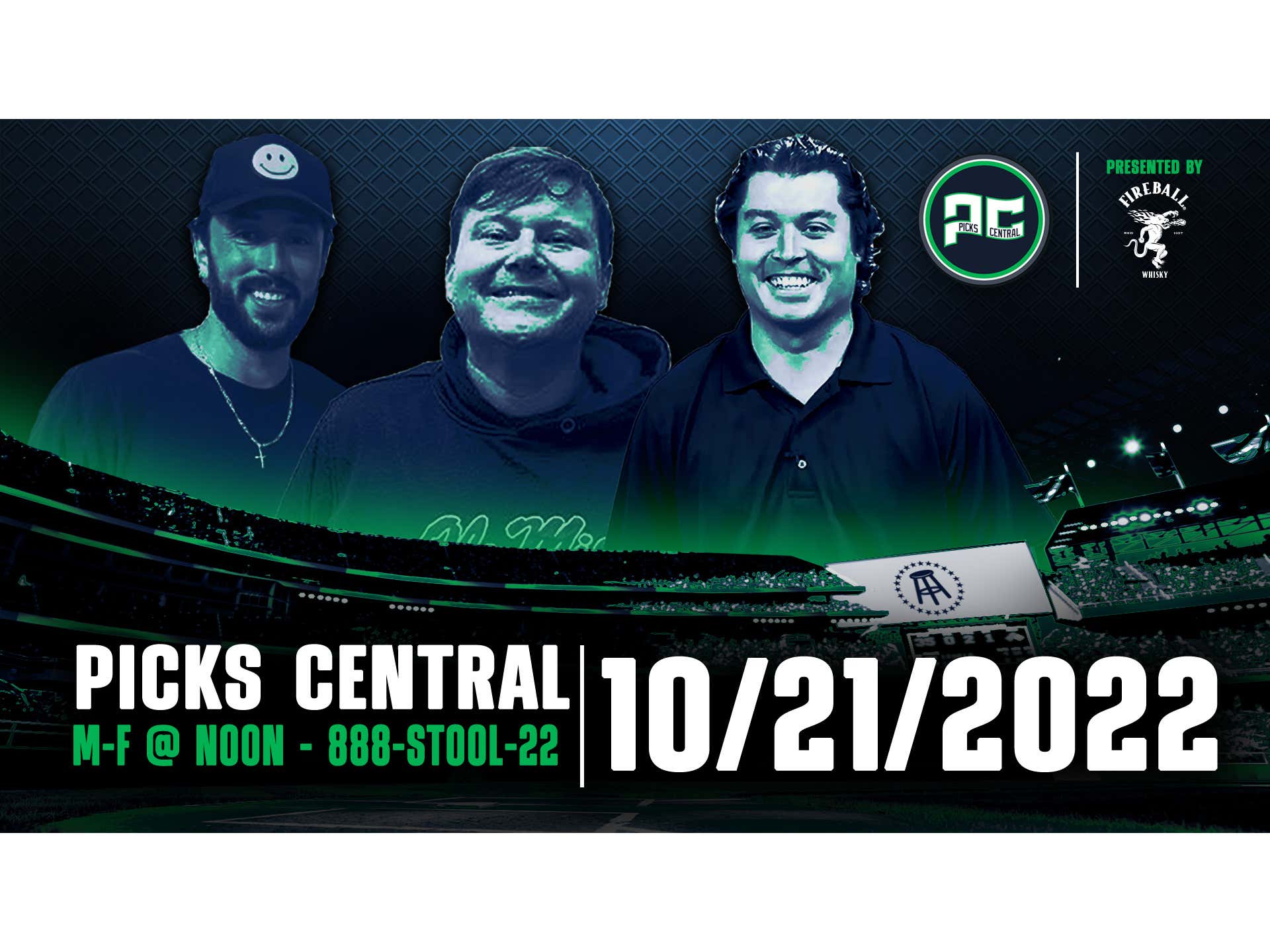 Barstool Sports Picks Central Friday, October 21st, 2022 Barstool