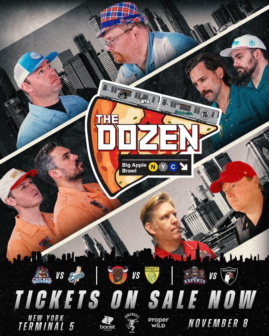 Tickets To See The Dozen In NYC Are ON SALE NOW Barstool Sports