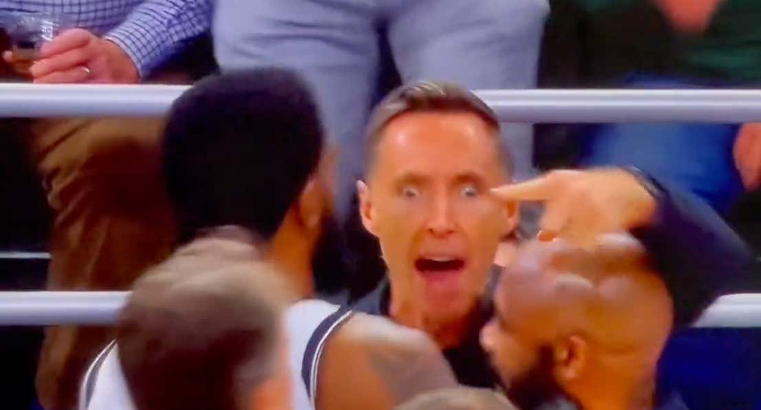 Steve Nash Just Earned His First Ever Coaching Ejection By Showing A Level Of Rage Nobody Even Knew Existed From Him
